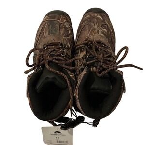 Ozark Trail Boys Hiker Hiking Trail Ankle Boots Brown Camo NEW Size 13